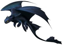 Night Fury dragon